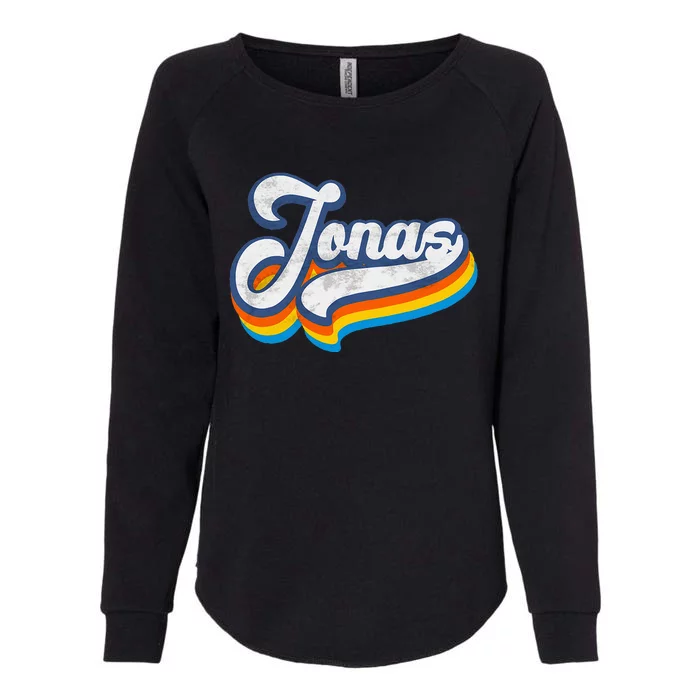 Retro Jonas First Name Jonas Womens California Wash Sweatshirt