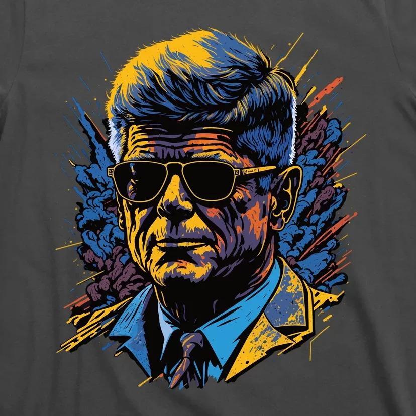 Retro John F Kennedy Pop T-Shirt