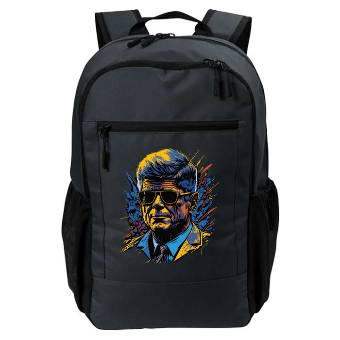 Retro John F Kennedy Pop Daily Commute Backpack