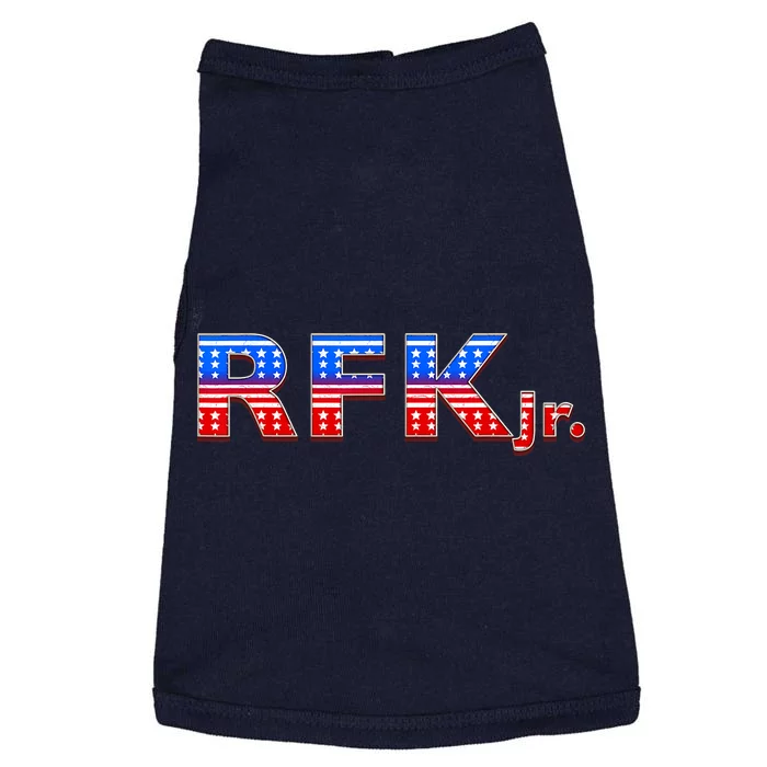 RFK Jr. For President 2024 Stars And Stripes Red White Blue Doggie Tank