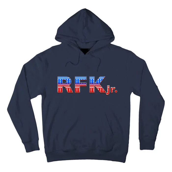 RFK Jr. For President 2024 Stars And Stripes Red White Blue Tall Hoodie