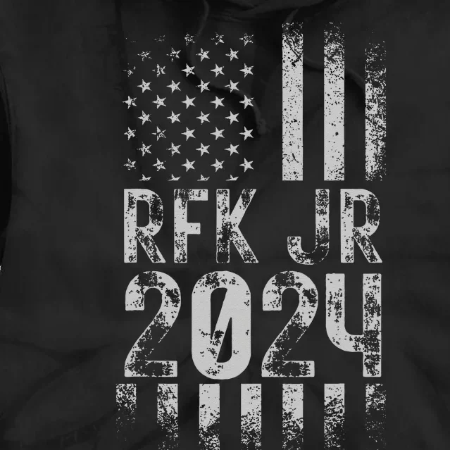 RFK JR For President 2024 Robert Kennedy Jr 24 Flag Classic Tie Dye Hoodie