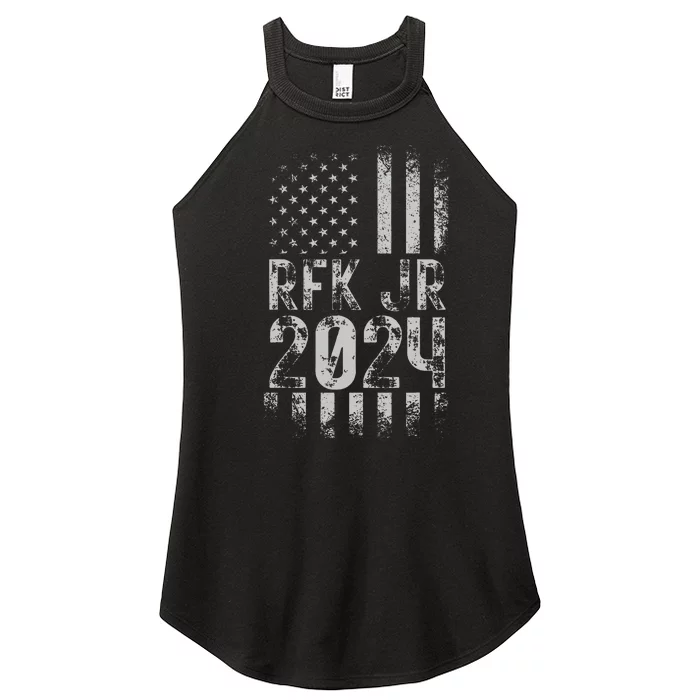 RFK JR For President 2024 Robert Kennedy Jr 24 Flag Classic Women’s Perfect Tri Rocker Tank