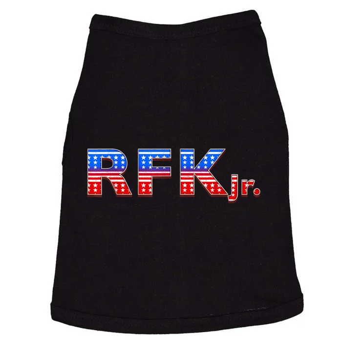 RFK Jr. for President 2024 Stars and Stripes Red White Blue Doggie Tank