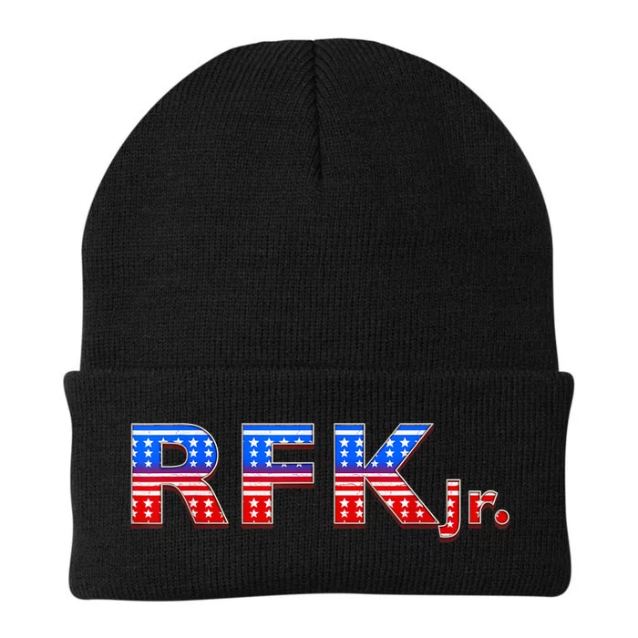 RFK Jr. for President 2024 Stars and Stripes Red White Blue Knit Cap Winter Beanie