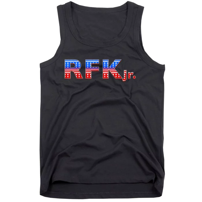 RFK Jr. for President 2024 Stars and Stripes Red White Blue Tank Top