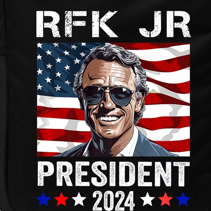 RFK JR For President 2024 Robert Kennedy Jr 24 Impact Tech Backpack