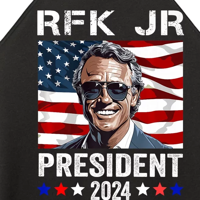 RFK JR For President 2024 Robert Kennedy Jr 24 Women’s Perfect Tri Rocker Tank