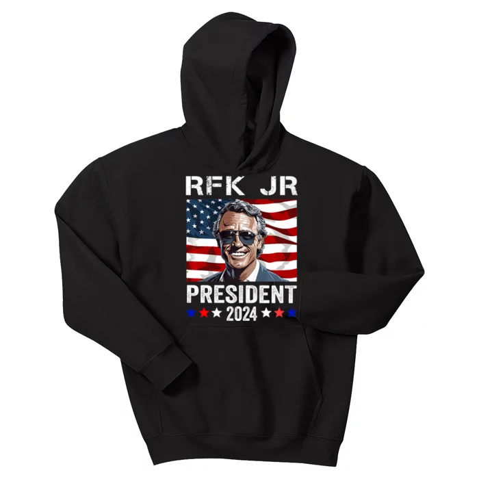 RFK JR For President 2024 Robert Kennedy Jr 24 Kids Hoodie