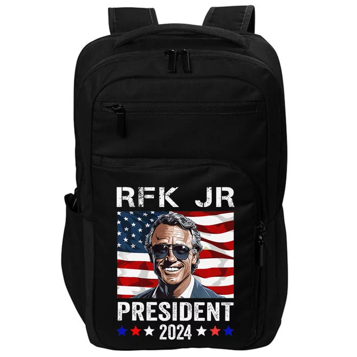 RFK JR For President 2024 Robert Kennedy Jr 24 Impact Tech Backpack