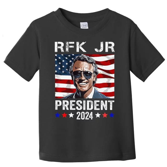 RFK JR For President 2024 Robert Kennedy Jr 24 Toddler T-Shirt