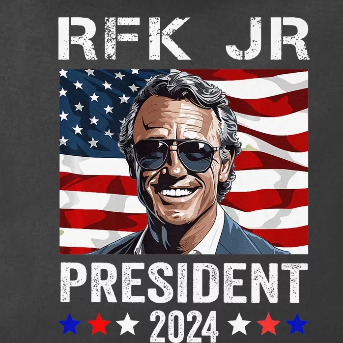 RFK JR For President 2024 Robert Kennedy Jr 24 Zip Tote Bag