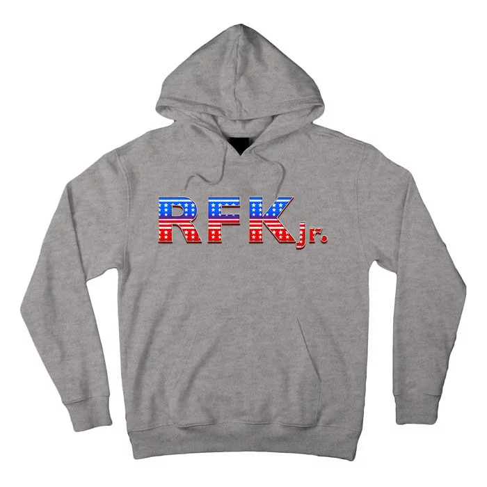 RFK Jr. for President 2024 Stars and Stripes Red White Blue Tall Hoodie