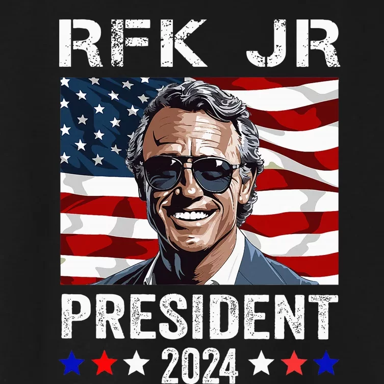 Rfk Jr For President 2024 Robert Kennedy Jr 24 Women's Crop Top Tee