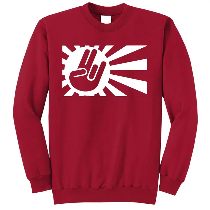 Racers Japan Flag Tall Sweatshirt