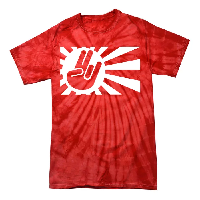 Racers Japan Flag Tie-Dye T-Shirt