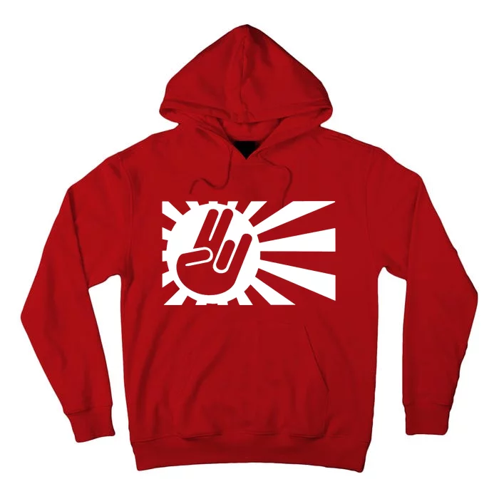 Racers Japan Flag Tall Hoodie