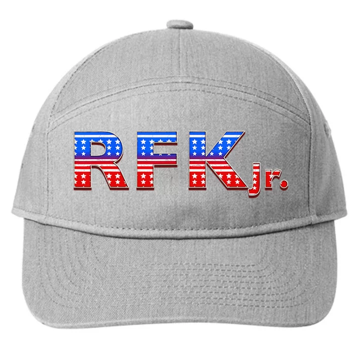 RFK Jr. for President 2024 Stars and Stripes Red White Blue 7-Panel Snapback Hat