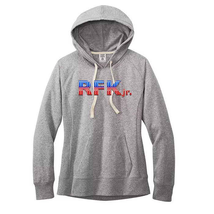 RFK Jr. for President 2024 Stars and Stripes Red White Blue Women's Fleece Hoodie