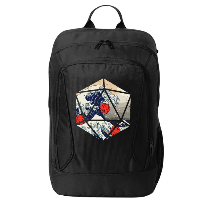 Rpg Japanese Great Wave Gamer City Backpack