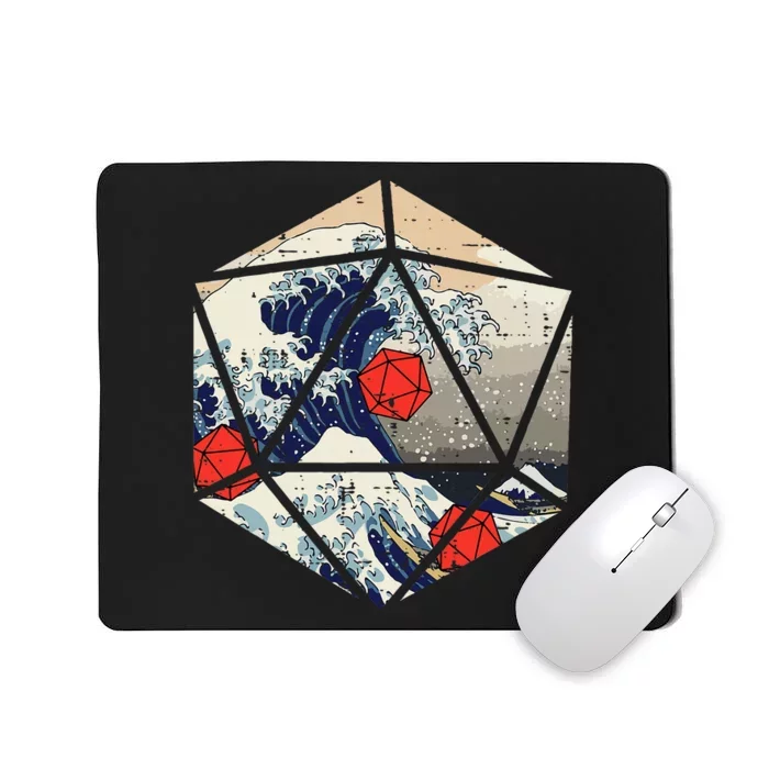 Rpg Japanese Great Wave Gamer Mousepad