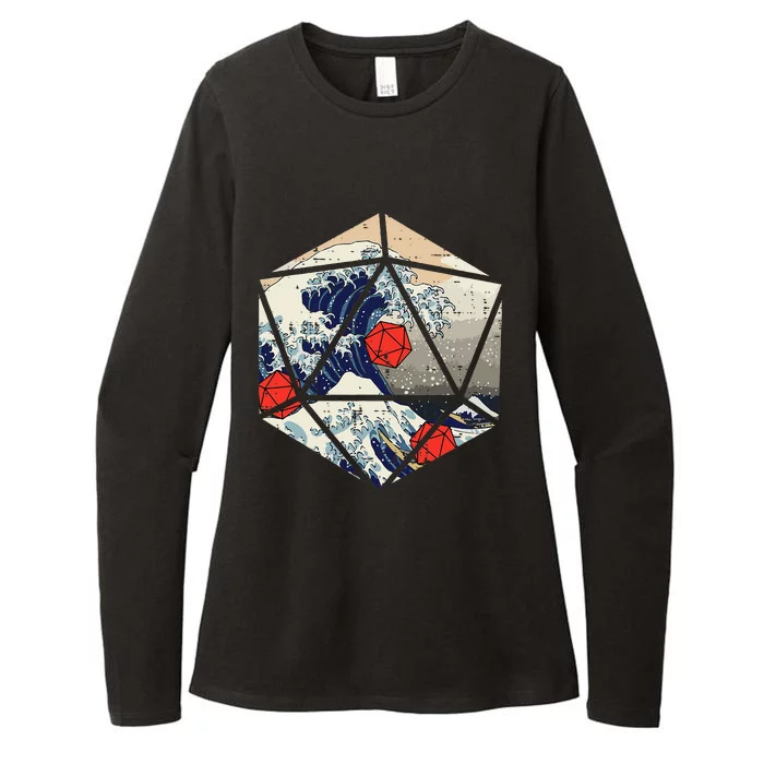 Rpg Japanese Great Wave Gamer Womens CVC Long Sleeve Shirt