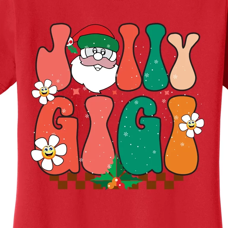 Retro Jolly Gigi Christmas Women's T-Shirt