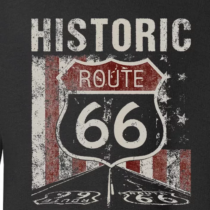 Ripple Junction Historic Route 66 Toddler Sweatshirt