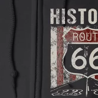 Ripple Junction Historic Route 66 Full Zip Hoodie