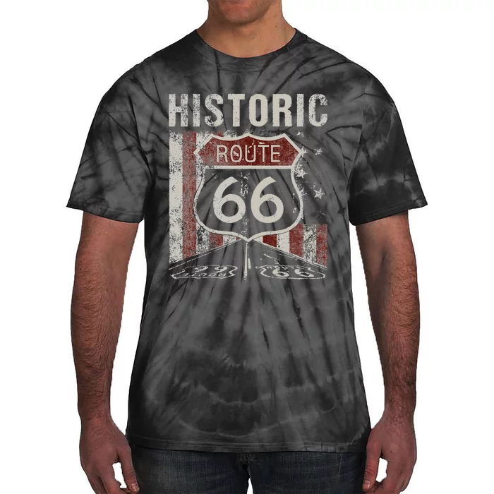 Ripple Junction Historic Route 66 Tie-Dye T-Shirt