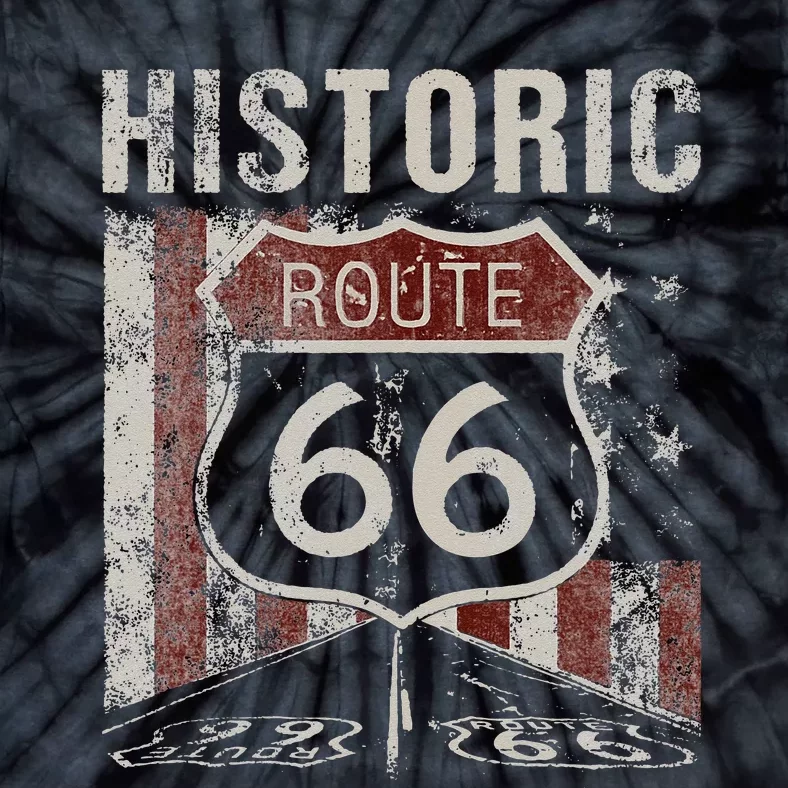 Ripple Junction Historic Route 66 Tie-Dye T-Shirt