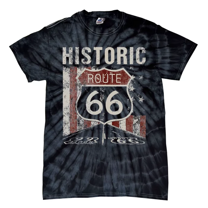 Ripple Junction Historic Route 66 Tie-Dye T-Shirt