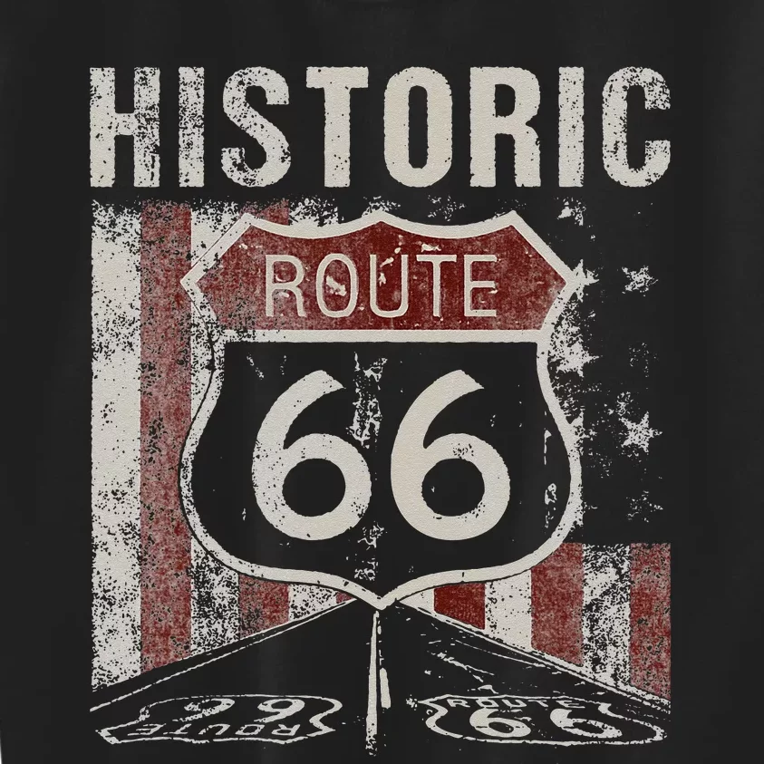 Ripple Junction Historic Route 66 Kids Sweatshirt