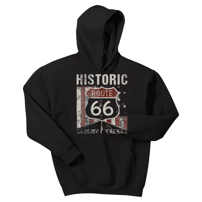 Ripple Junction Historic Route 66 Kids Hoodie