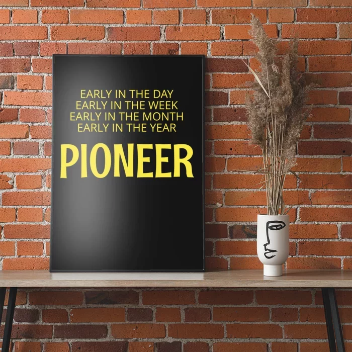 Retro Jw JehovahS Witness Pioneer Poster