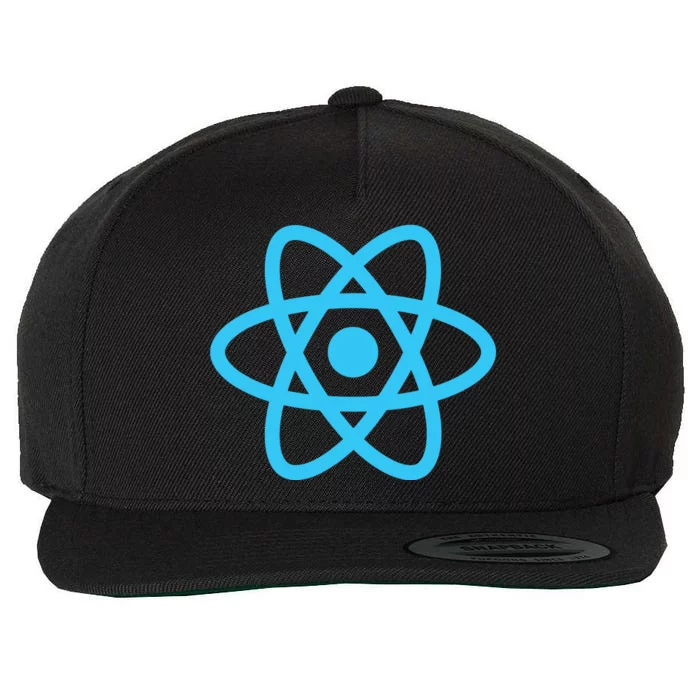 React JavaScript JS Frontend Software Engineer Programmer Wool Snapback Cap