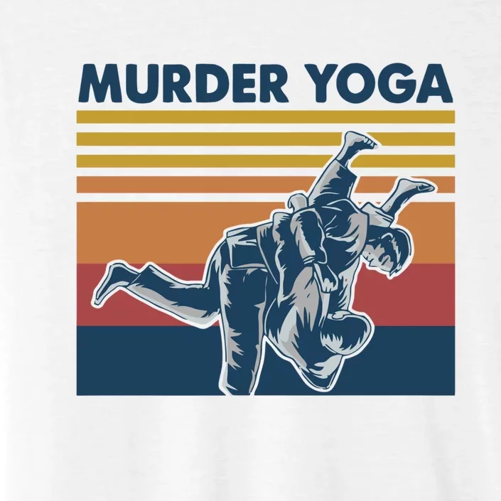 Retro Jiu Jitsu Murder Yoga Jiu Jitsu Murder Yoga ChromaSoft Performance T-Shirt