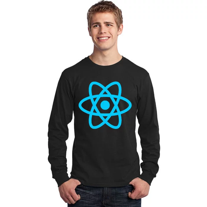 React Javascript Js Frontend Software Engineer Programmer Tall Long Sleeve T-Shirt