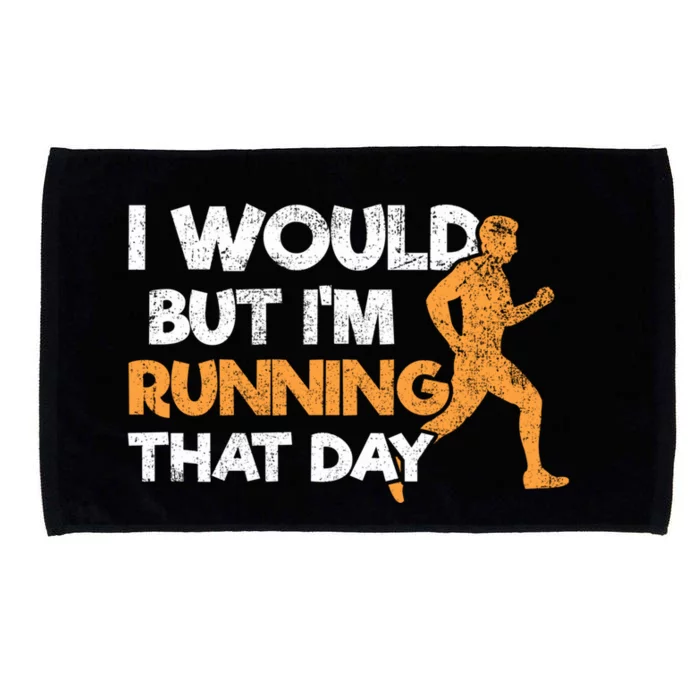 Running Jogging Marathon Runners Meaningful Gift Microfiber Hand Towel