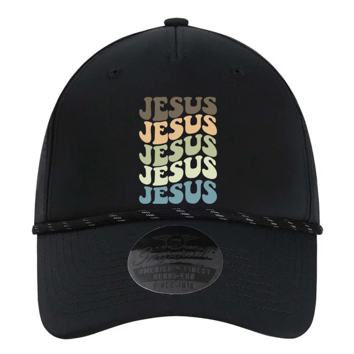 Retro Jesus Name Christian Faith Performance The Dyno Cap