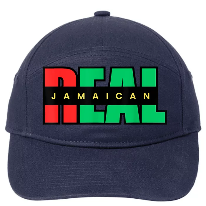 Real Jamaican 7-Panel Snapback Hat