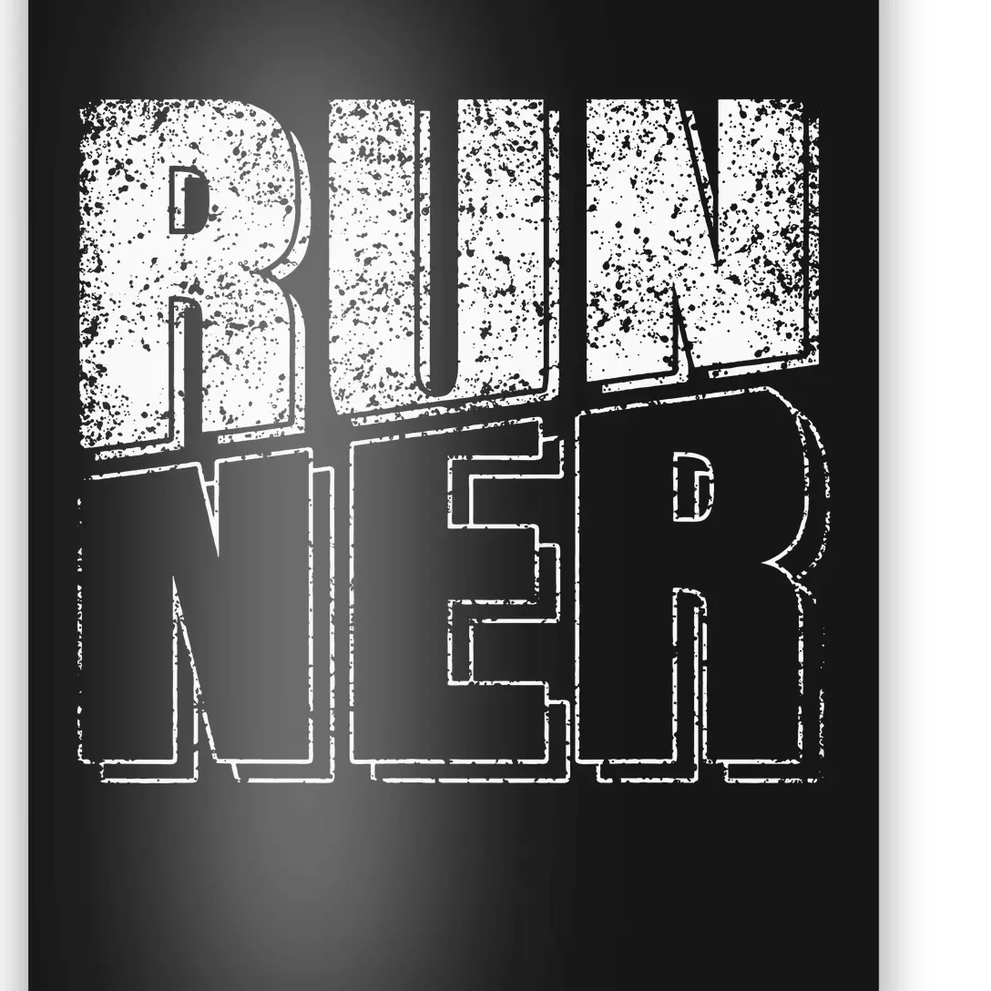 Runner Jogger Run Running Jogging Poster