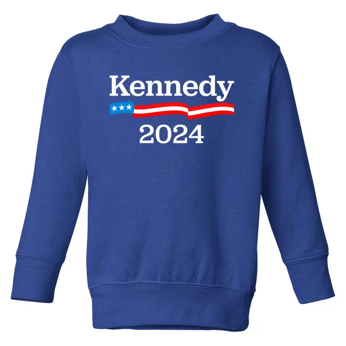 RFK Jr Robert F Kennedy Jr For President 2024 Toddler Sweatshirt