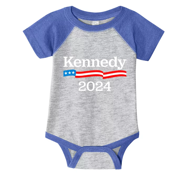 RFK Jr Robert F Kennedy Jr For President 2024 Infant Baby Jersey Bodysuit