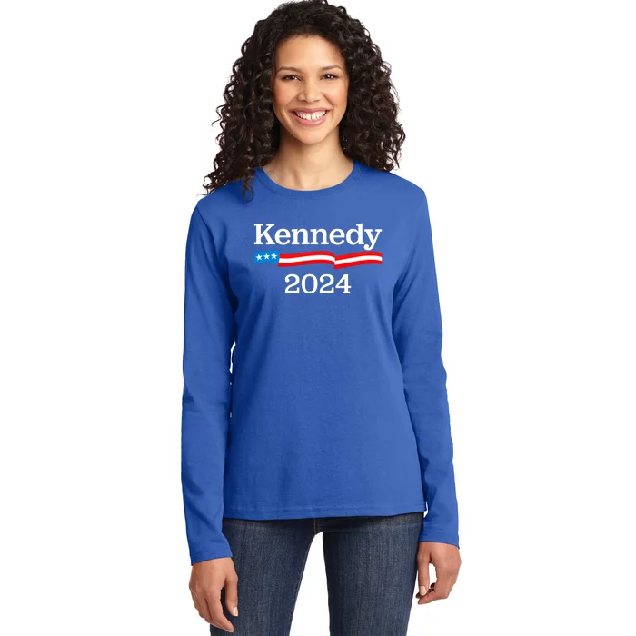 RFK Jr Robert F Kennedy Jr For President 2024 Ladies Long Sleeve Shirt