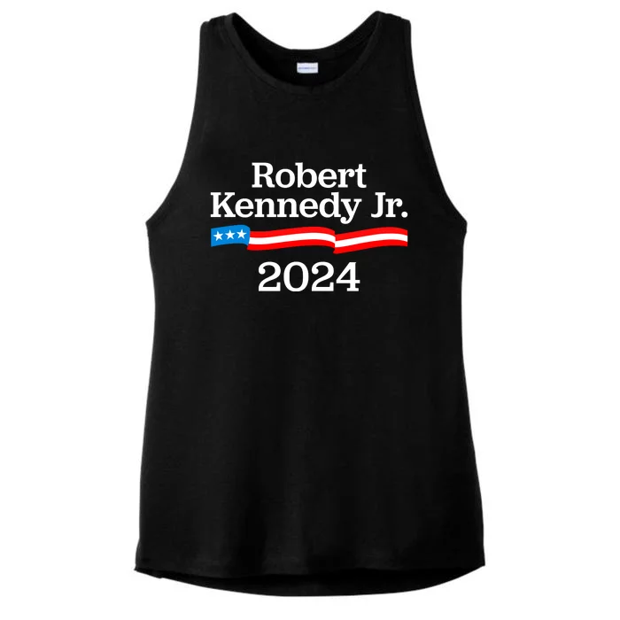 RFK Jr Robert F Kennedy Jr For President 2024 Ladies Tri-Blend Wicking Tank