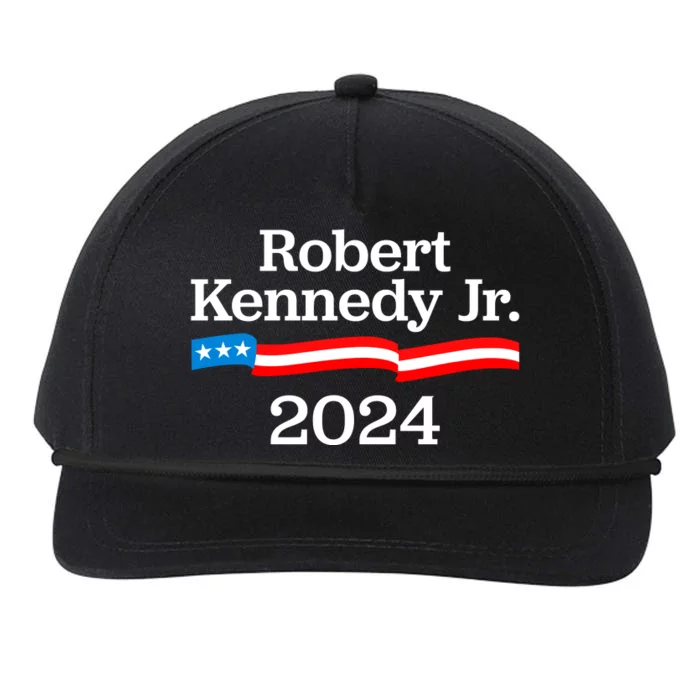 RFK Jr Robert F Kennedy Jr For President 2024 Snapback Five-Panel Rope Hat