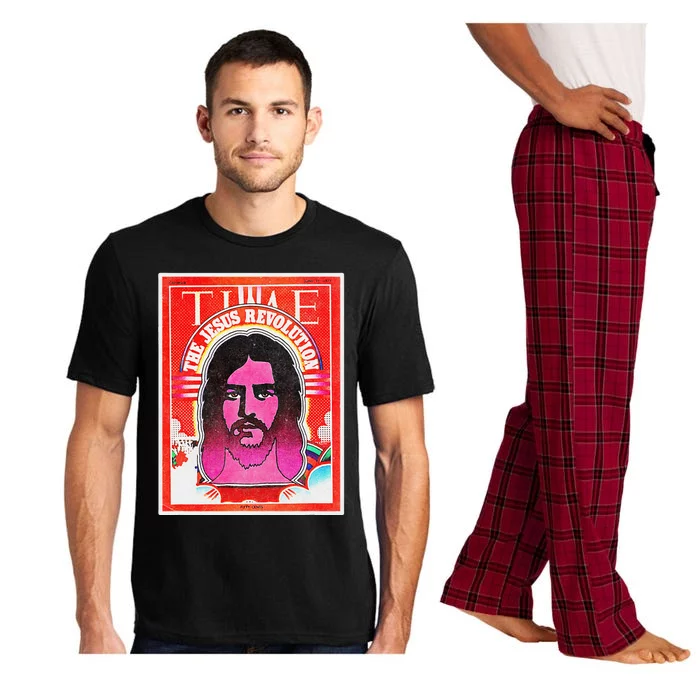 Retro Jesus Revolution Vintage Christian Faith Based Revival Pajama Set