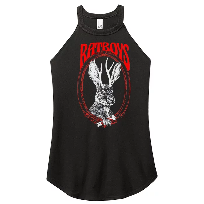 Ratboys Jackalope Women’s Perfect Tri Rocker Tank