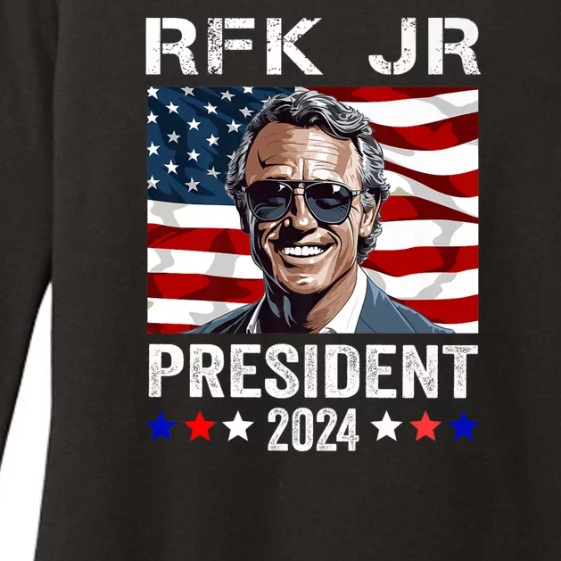 RFK Jr Robert F Kennedy For President 2024 Womens CVC Long Sleeve Shirt